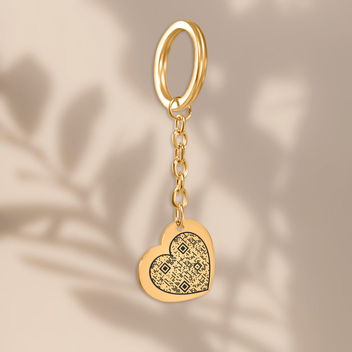 Porte-clés cœur gravé, idée cadeau Saint-Valentin ou anniversaire
